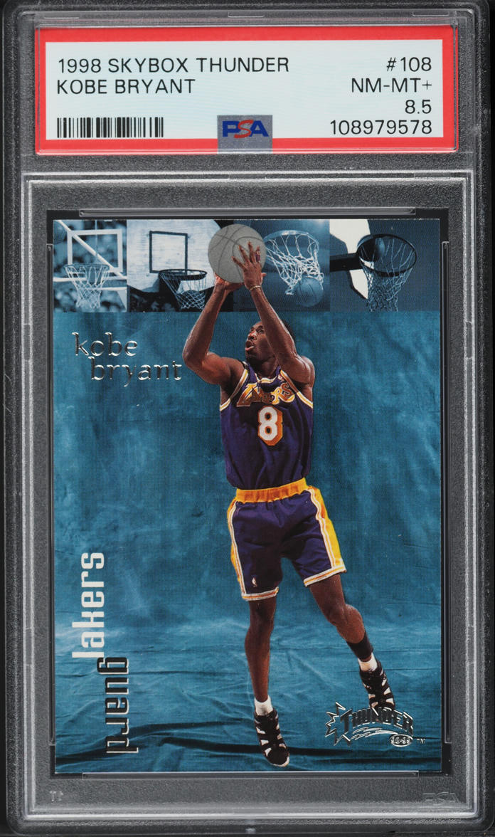 1998 Skybox Thunder Kobe Bryant #108 PSA 8.5 NM-MT+
