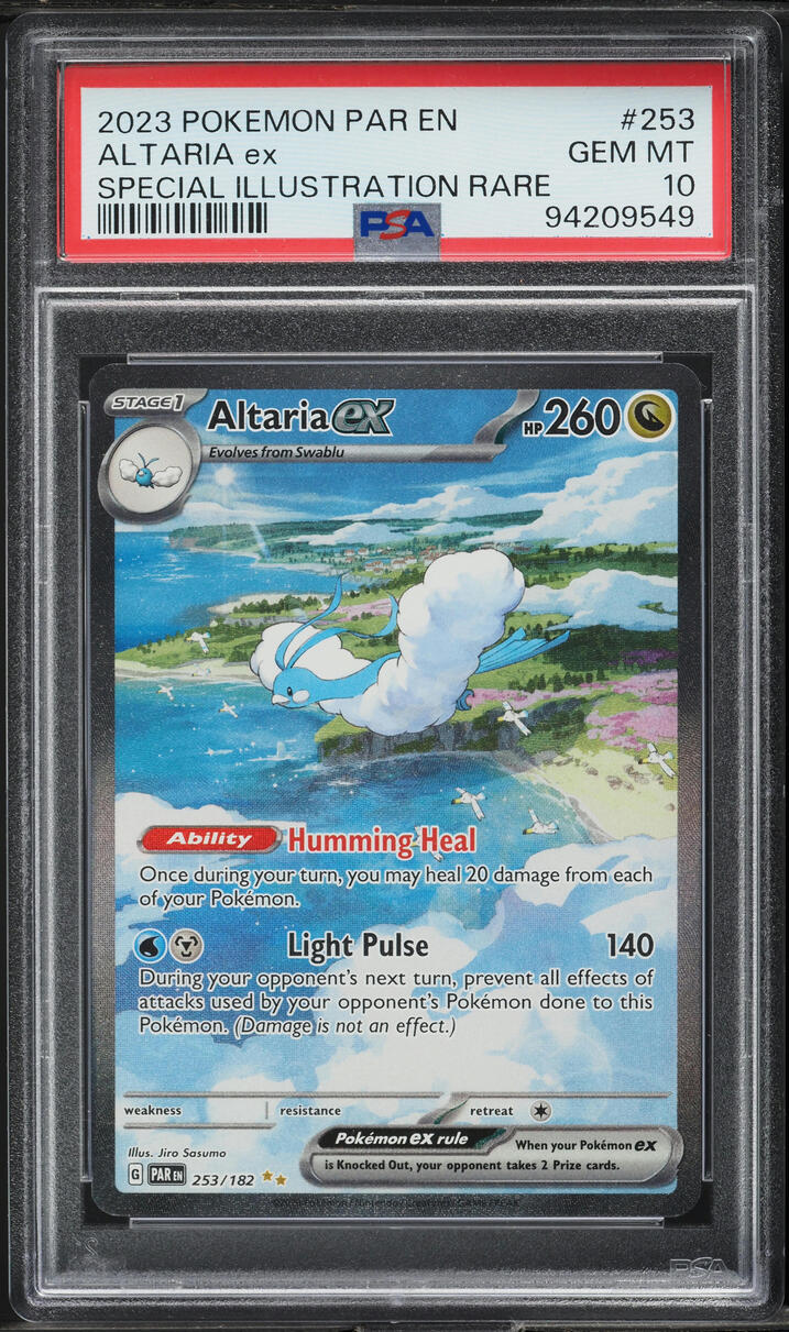 2023 Pokemon SV Paradox Rift Special Illustration Rare Altaria ex #253 PSA 10