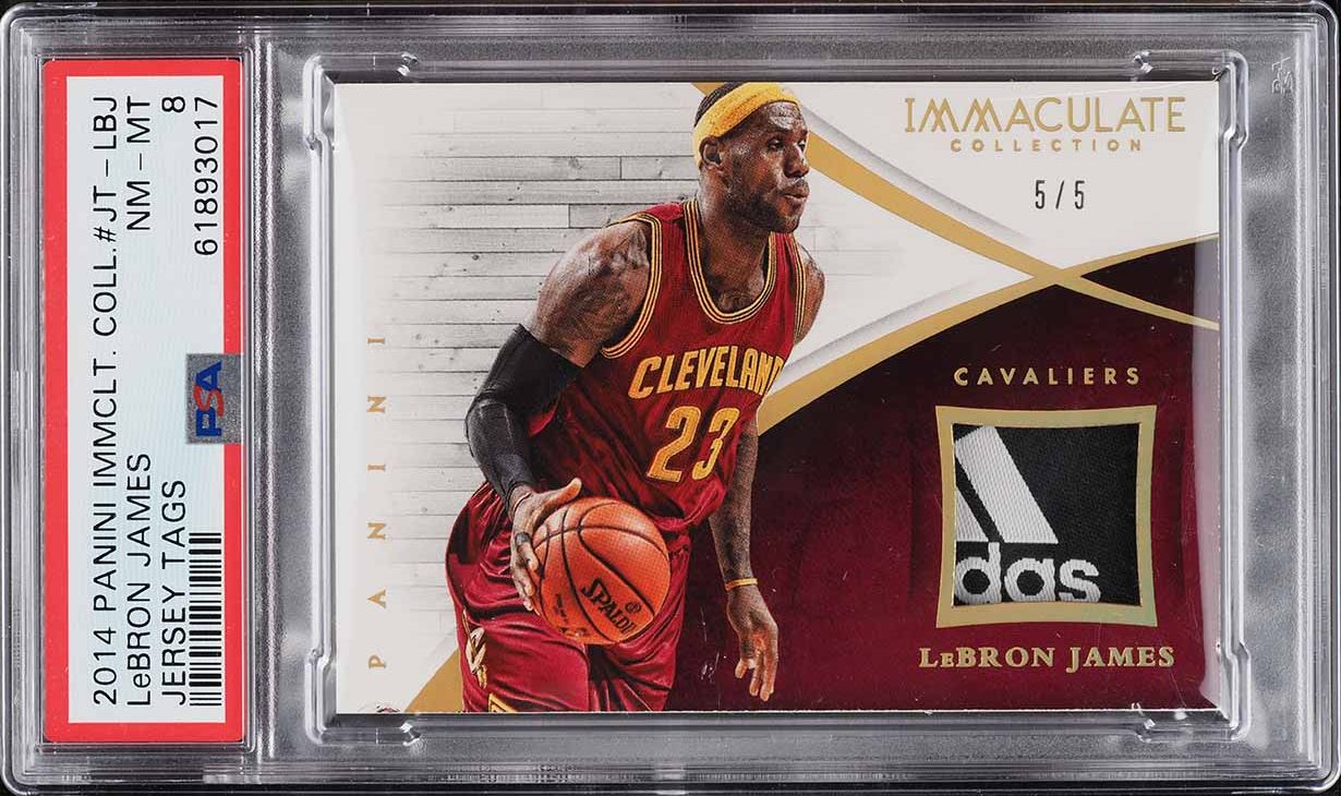 2014 Select Basketball LeBron James #57 PSA 10 GEM MINT on