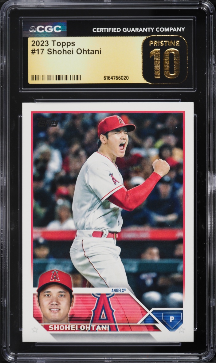 2023 Topps Shohei Ohtani #17 CGC 10 PRISTINE