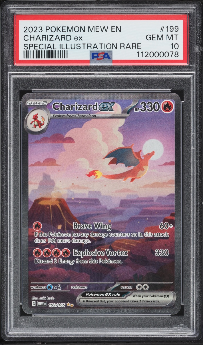 2023 Pokemon Scarlet & Violet 151 SIR Charizard Ex #199 PSA 10 GEM MINT