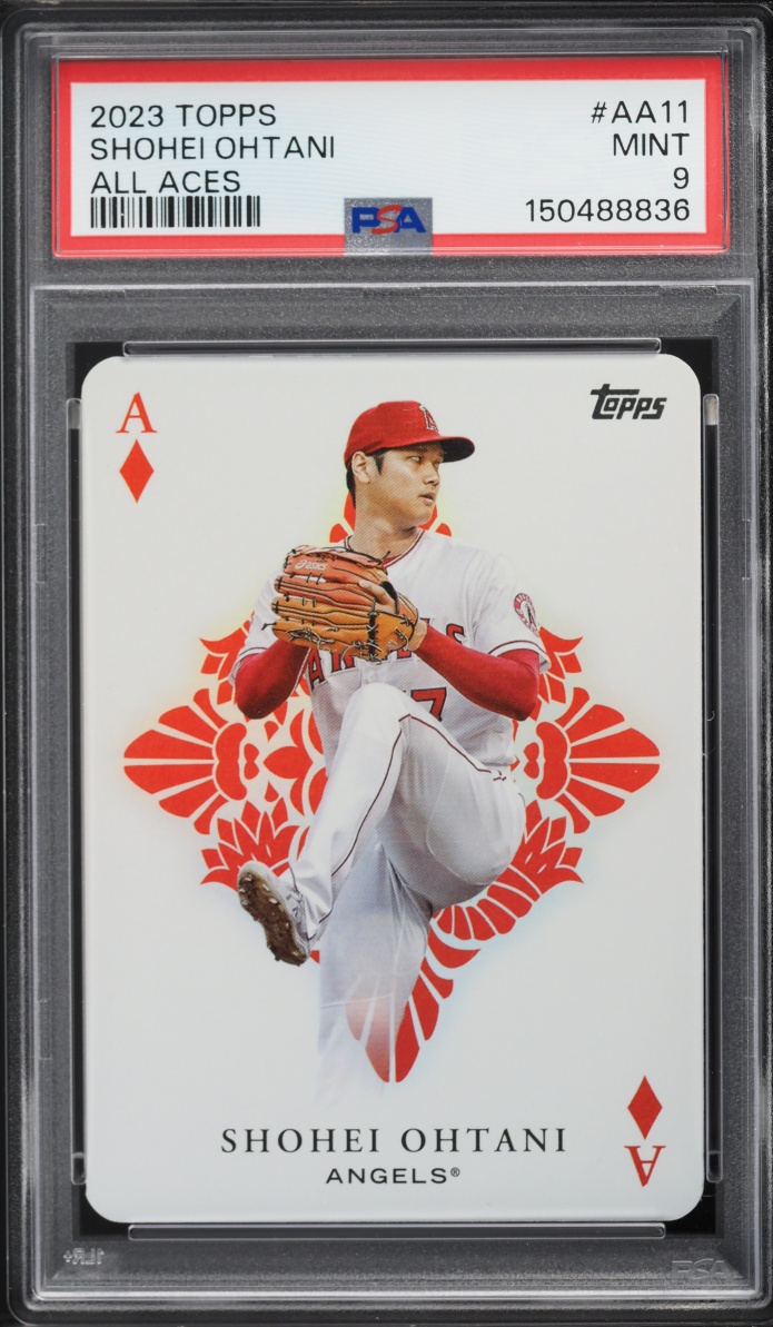 2023 Topps All Aces Shohei Ohtani #AA-11 PSA 9 MINT