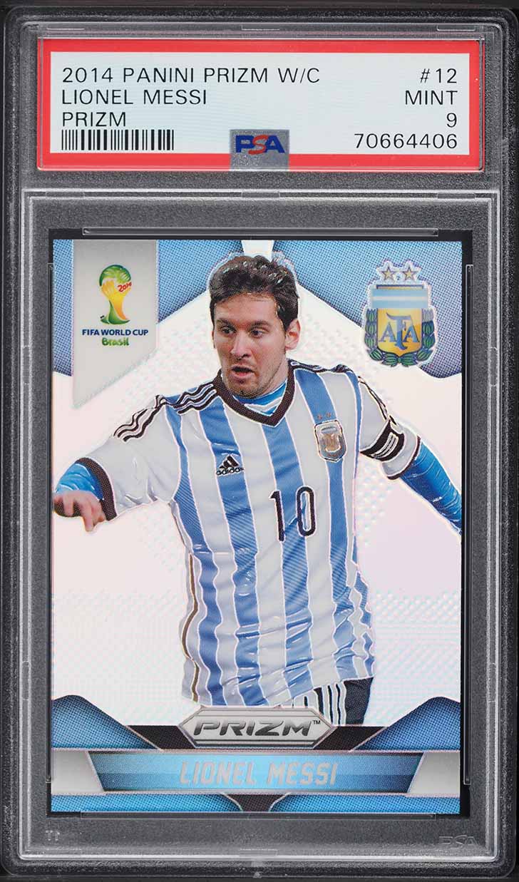 Panini Prizm 2014 メッシ Refractor シルバー他 2014 Panini Prizm World Cup Silver Prizms Lionel Messi #12