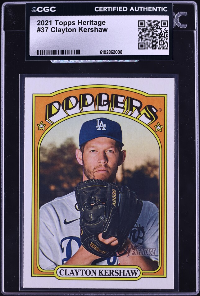 2023 Topps All Aces Clayton Kershaw #AA7 PSA 10 GEM MINT on
