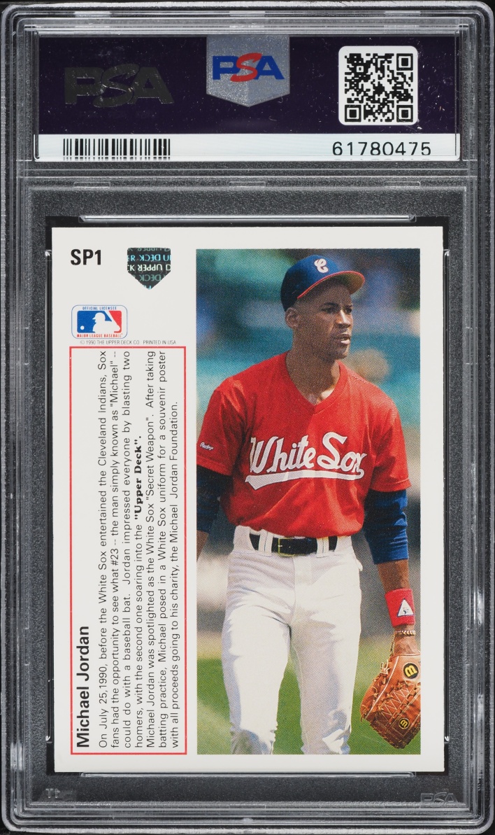 1991 Upper Deck Michael Jordan ROOKIE #SP1 PSA 9 MINT