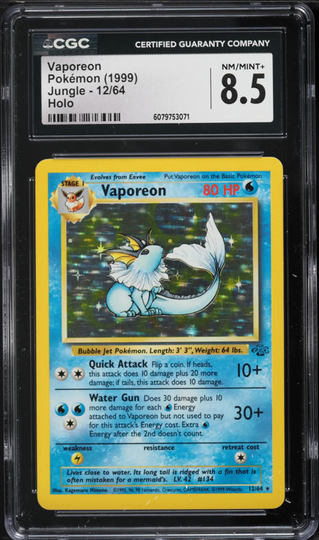 2023 Pokemon Japanese SV 151 Master Ball Reverse Holo Vaporeon