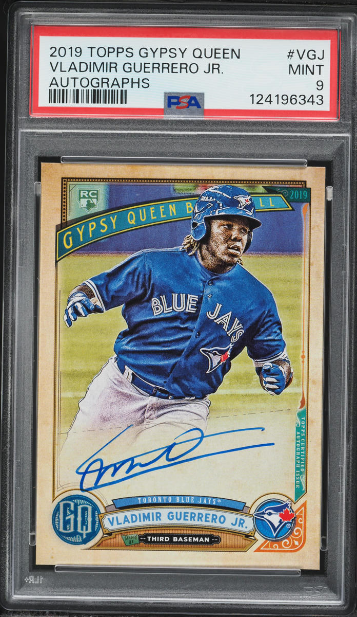 2019 Topps Gypsy Queen Vladimir Guerrero Jr. ROOKIE AUTO #VGJ PSA