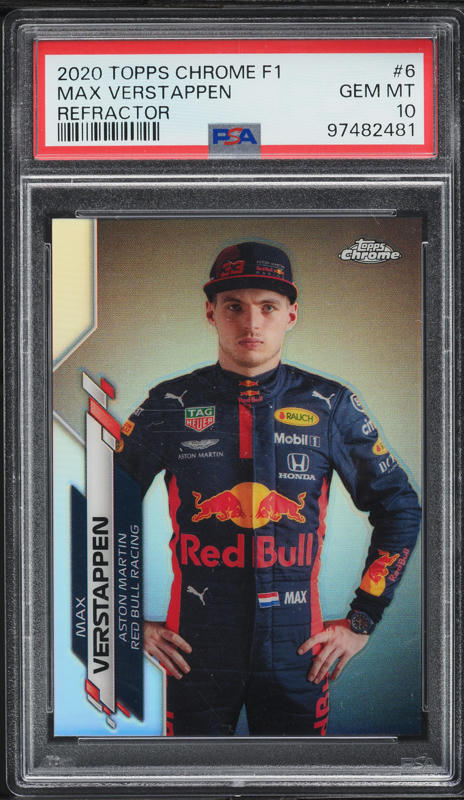 PSA10 / Max Verstappen サファイアEdition #143 Graded - Sports Cards NL