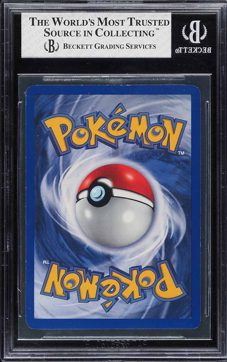 1999 Pokemon Base Set Shadowless 1st Edition Holo Thick Stamp Mewtwo #10 BGS 8