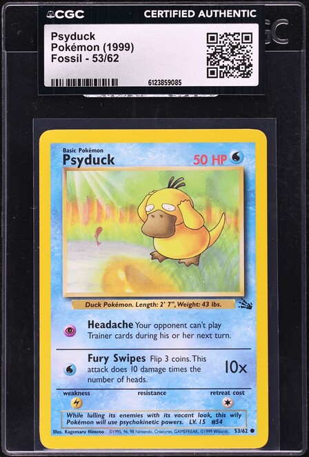 2025 Pokemon Japanese Scarlet & Violet Promo Gym Pack 10 Psyduck