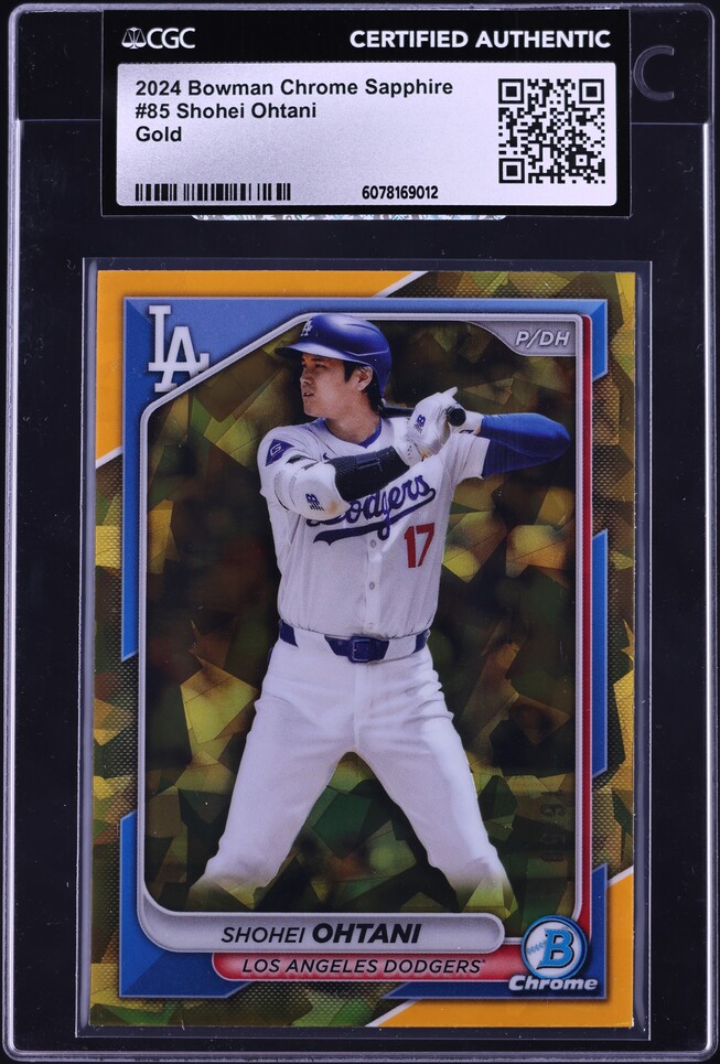 【PSA9鑑定品】大谷翔平2022 Bowman Chrome Sapphire PSA9鑑定品】大谷翔平2022 Tops Chrome Sapphire PSA9鑑定品