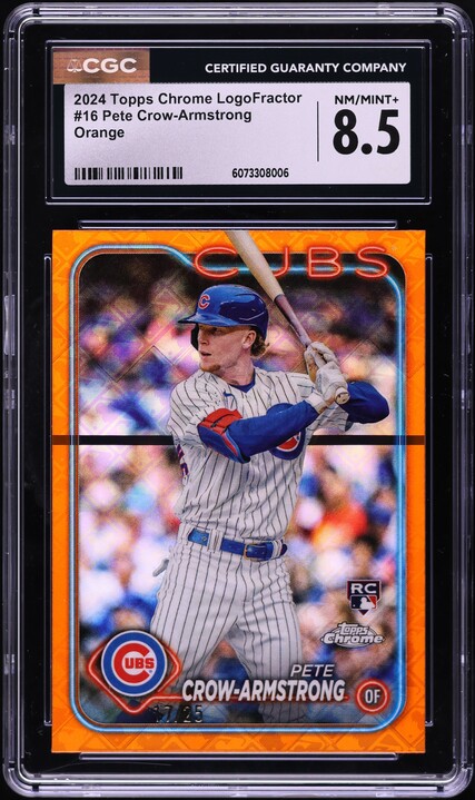 2024 Topps Chrome Cosmic Extraterrestrial Talent Pete Crow