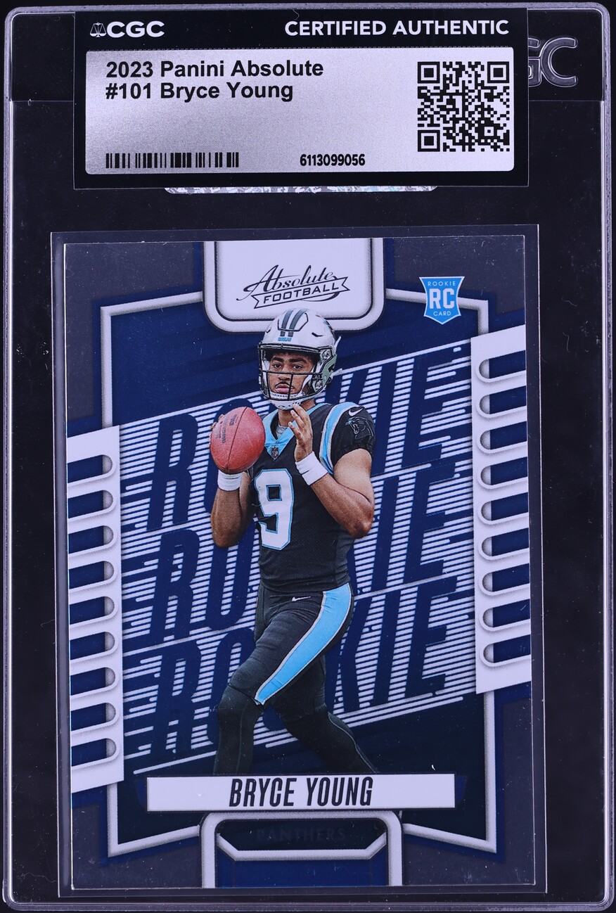 2023 Absolute Football Bryce Young ROOKIE #101 CGC AUTH