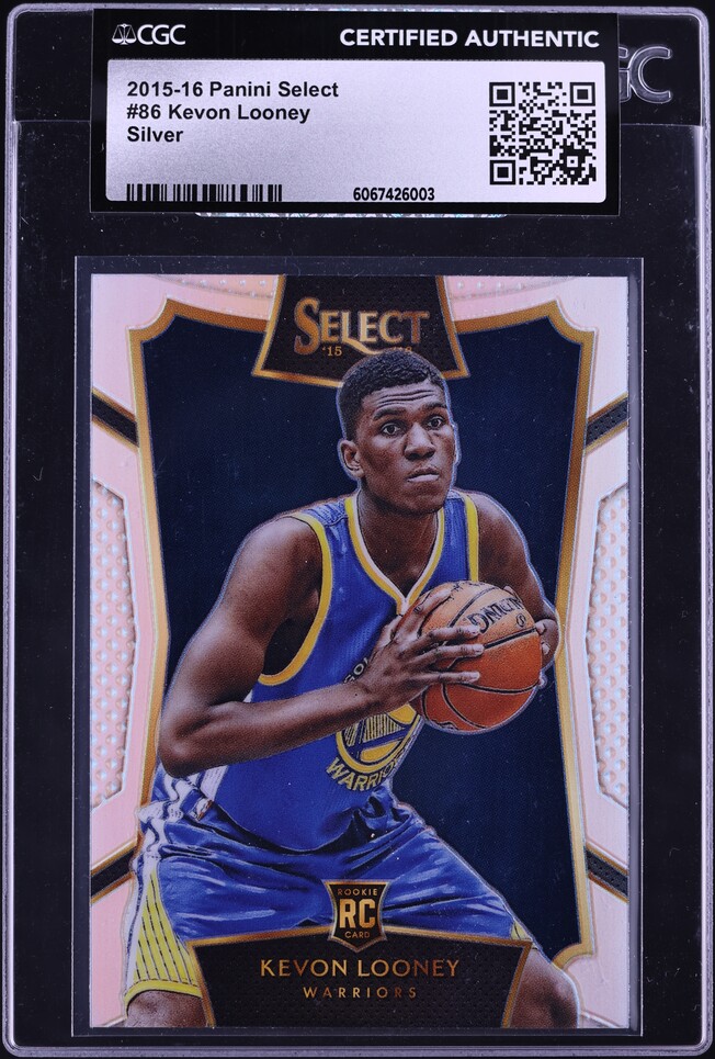 2019 Panini Illusions Kevon Looney #124 CGC 8 NM-MT on Fanatics