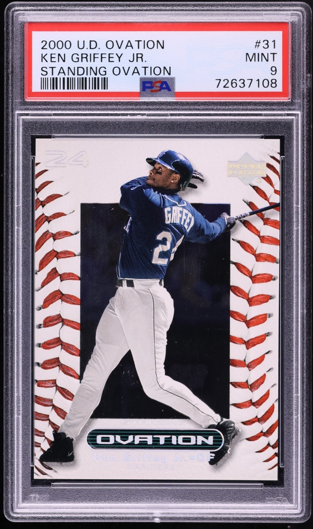 2000 Upper Deck Ovation Standing Ken Griffey Jr. /50 #31 PSA 9 MINT