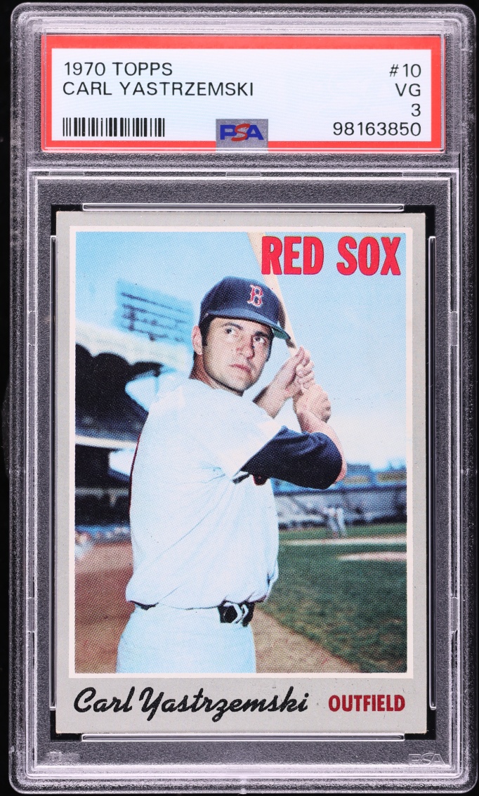 1970 Topps Carl Yastrzemski #10 PSA 3 VG