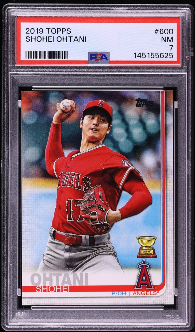 2019 Topps Shohei Ohtani #600 PSA 7 NRMT