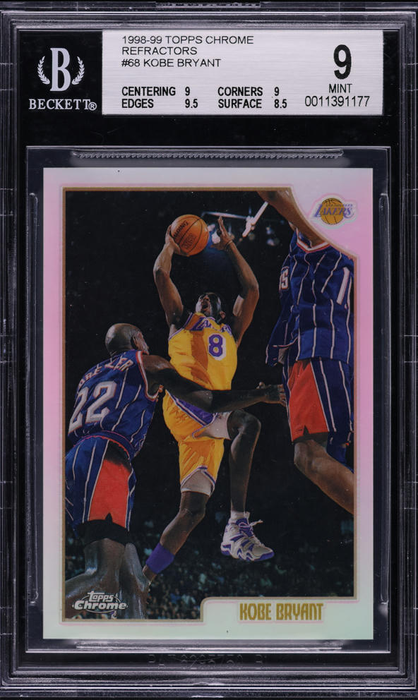 その他 2001 Topps Chrome refractor Kobe Bryant 431_75_1624_50
