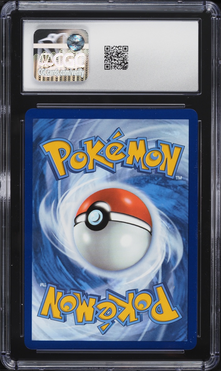2025 Pokemon SV Destined Rivals Prerelease Team Rocket's Tyranitar #96 CGC 9.5 MINT+