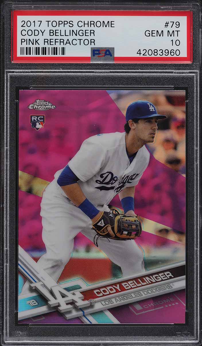 thumbnail image 2 of Graded Mint 9 - Cody Bellinger 2018 Topps All-Star Rookie #42 Card 2 of 9