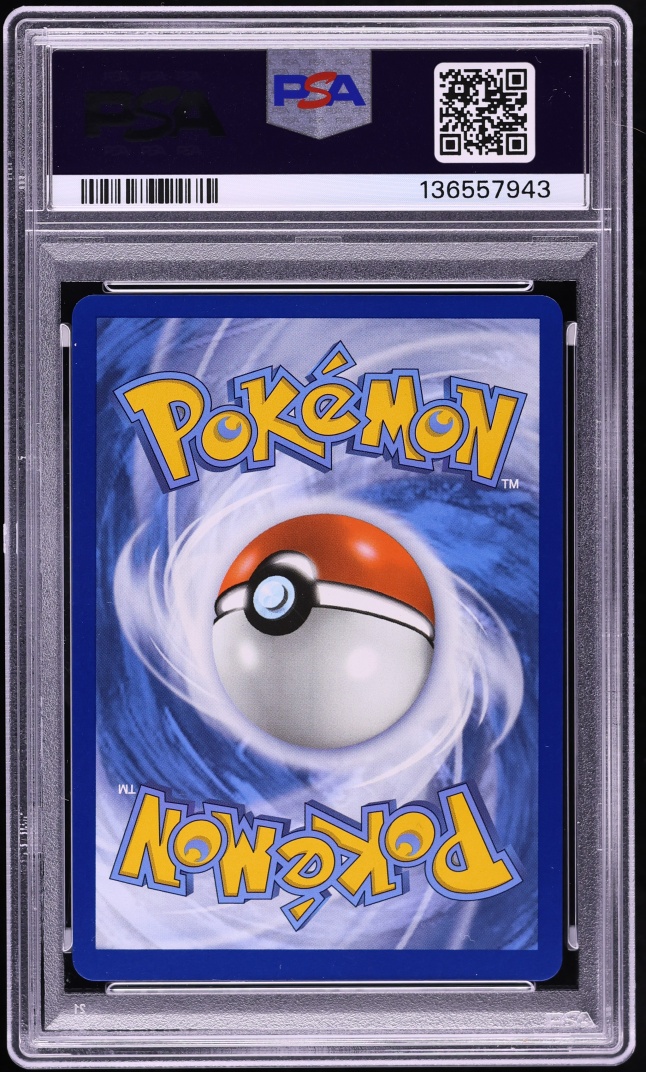 2025 Pokemon Scarlet & Violet Promo Black Bolt Tech Sticker Full Art Reuniclus #212 PSA 9 MINT