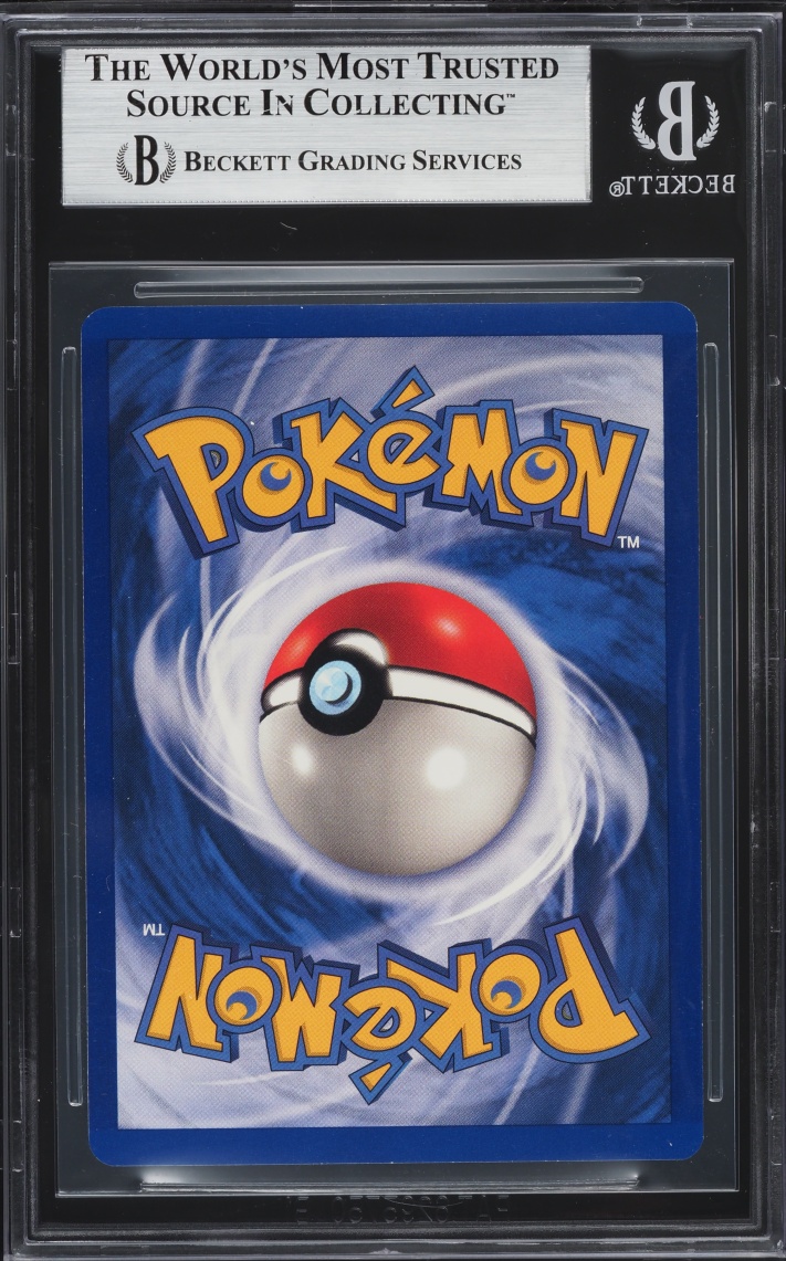 1999 Pokemon Base Set Shadowless 1st Edition Thick Grey Stamp Starmie #64 BGS 9 MINT