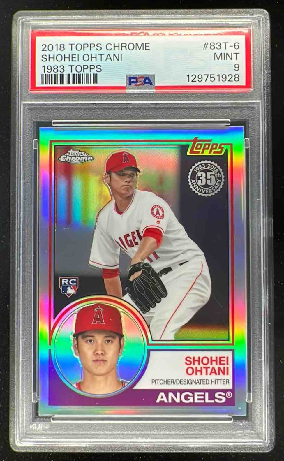 2018 Topps Complete Set All Star Game Edition #700 Shohei Ohtani