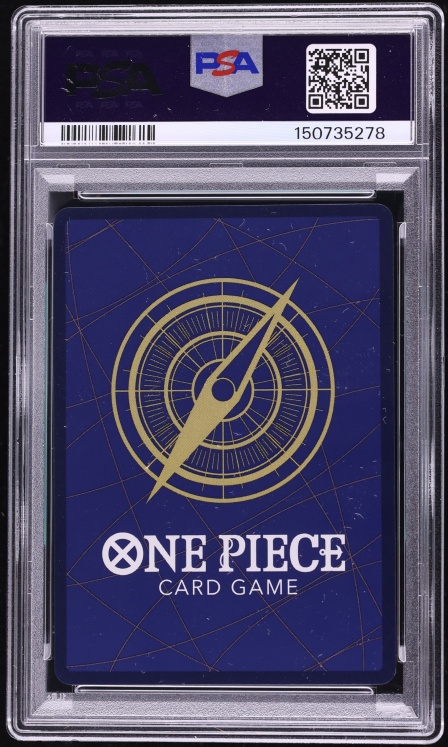 2025 One Piece Premium Booster The Best Vol. 2 SEC Manga Art Sanji #OP06-119 PSA 9 MINT