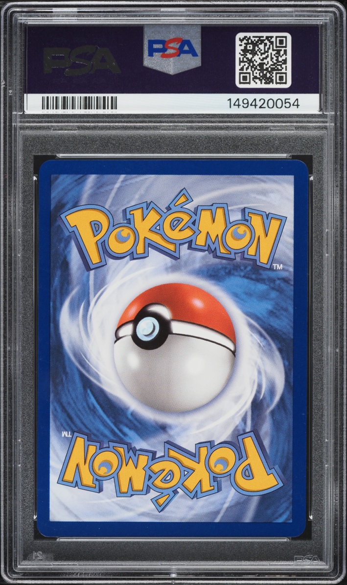 2025 Pokemon SV Promo Prismatic Evolutions Premium Figure Full Art Espeon ex #175 PSA 8 NM-MT