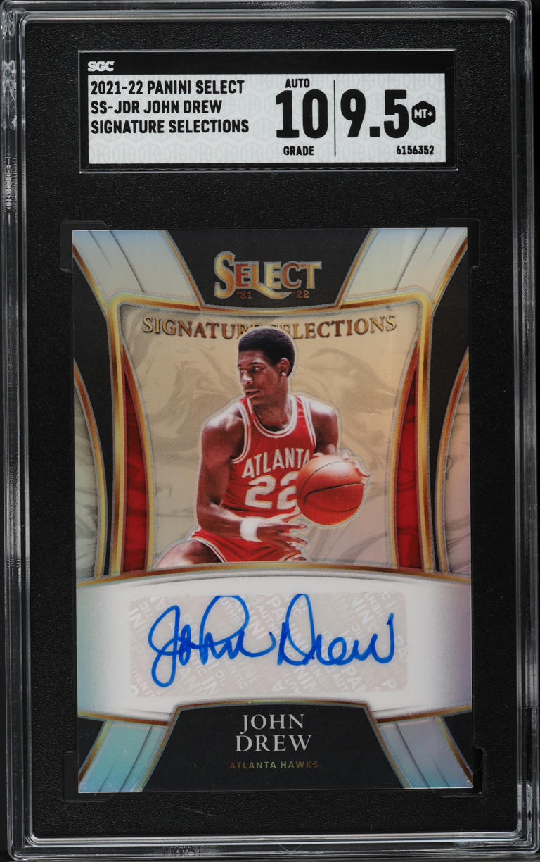 2021 Select Selections John Drew AUTO #SS-JDR SGC 9.5 MINT+