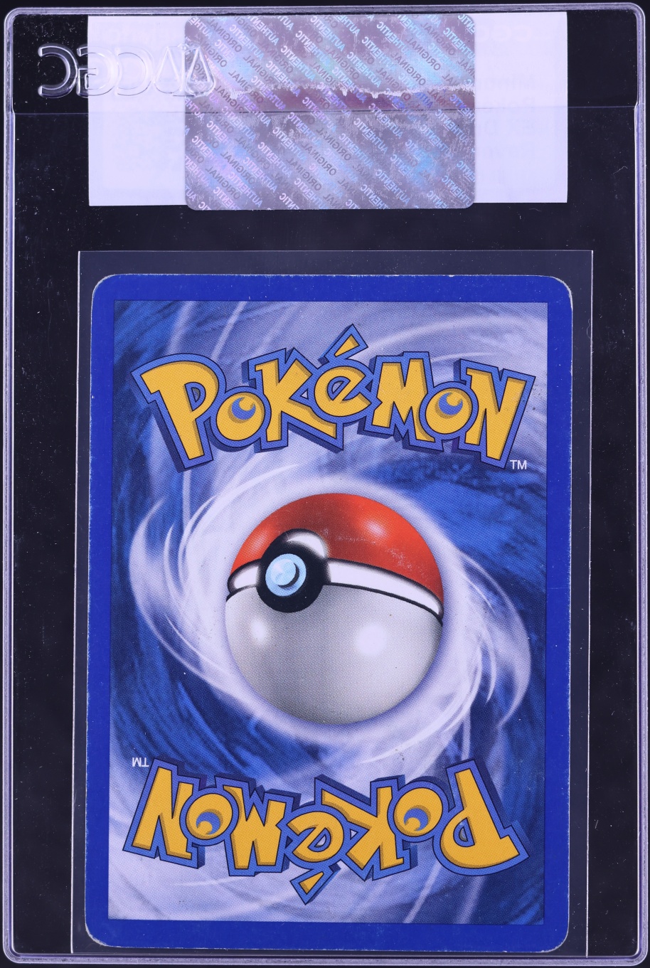 2003 Pokemon EX Dragon Reverse Holo Minun #7 CGC AUTH