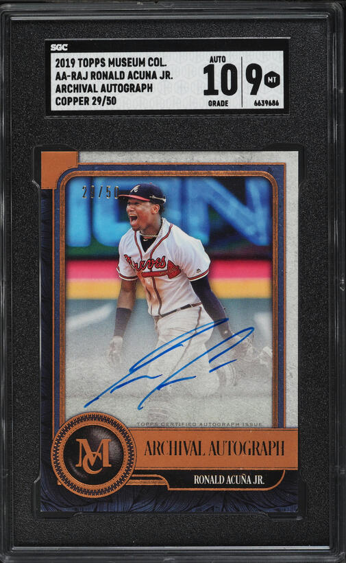 2025 Topps Allen and Ginter Relics #AGRRA Ronald Acuna Jr. on