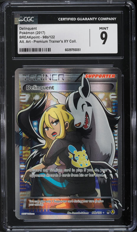 2017 Pokemon Sun & Moon Guardians Rising Vikavolt GX #45 CGC 8.5