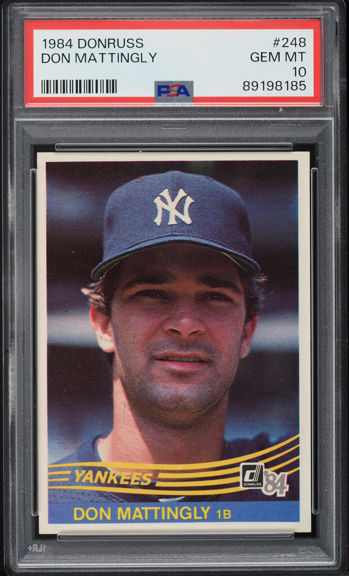 1984 Donruss Don Mattingly ROOKIE #248 PSA 10 GEM MINT
