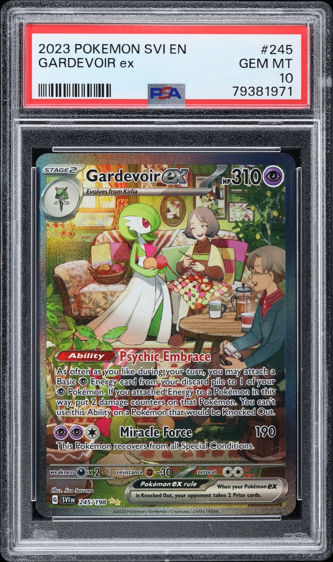 2023 Pokemon Scarlet & Violet SIR Gardevoir ex #245 PSA 10 GEM MINT
