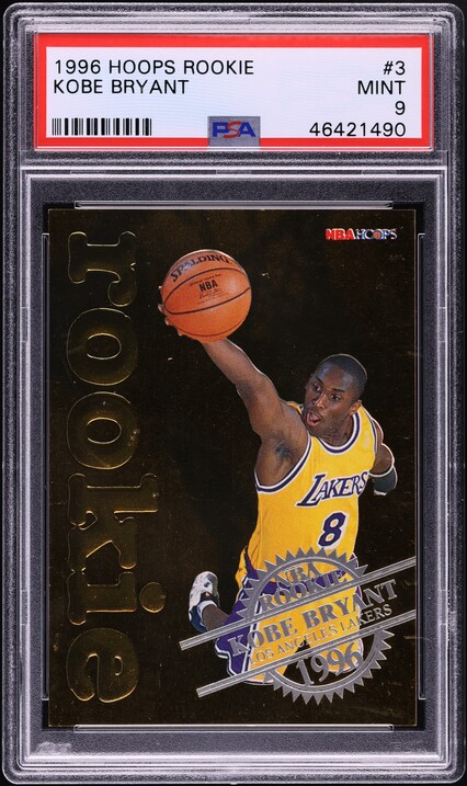 【NBA】Kobe Bryant 1996 Topps #138RC PSA9 1996 Topps KOBE BRYANT Rookie #138 PSA 9 MINT | eBay