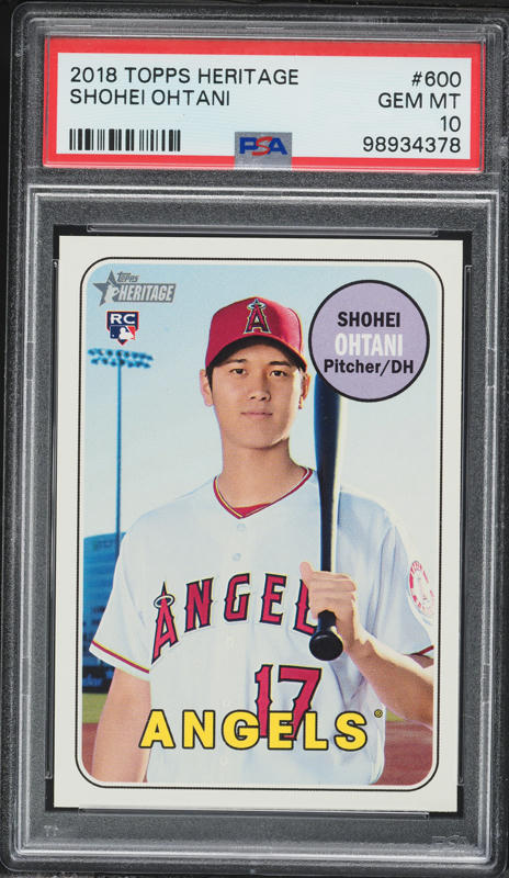 2018 Bowman Shohei Ohtani ROOKIE #49 CGC AUTH on Fanatics Collect