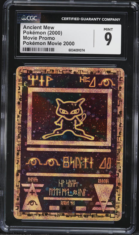 2000 Pokemon Movie Promo Ancient Mew CGC 8.5 NM-MT+ on Fanatics