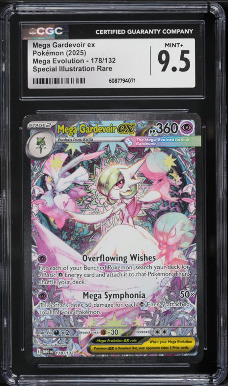 2025 Pokemon Mega Evolution Full Art Mega Gardevoir ex #159