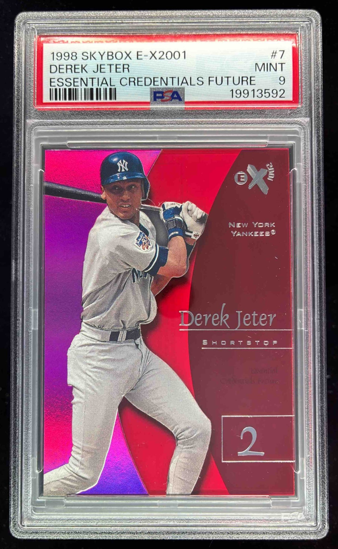 2013 Topps Archives Gallery Of Heroes Die-Cut Derek Jeter #GH-DJ