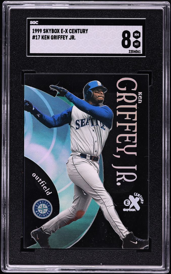 1999 Skybox E-X Century Ken Griffey Jr. #17 SGC 8 NM-MT