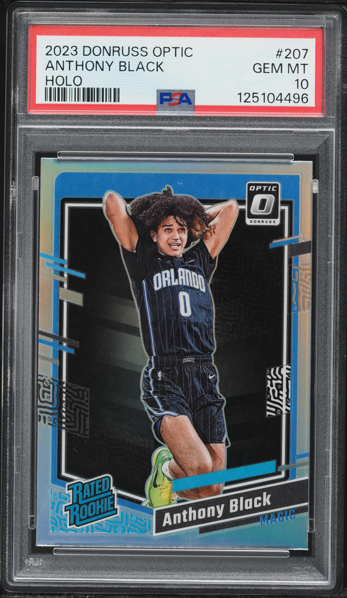 2023 Donruss Optic Holo Anthony Black ROOKIE #207 PSA 10 GEM MINT