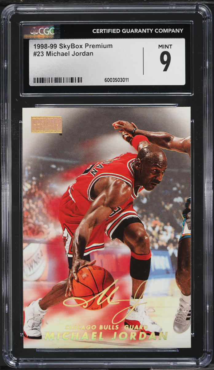 1998 Skybox Premium Michael Jordan #23 CGC 9 MINT