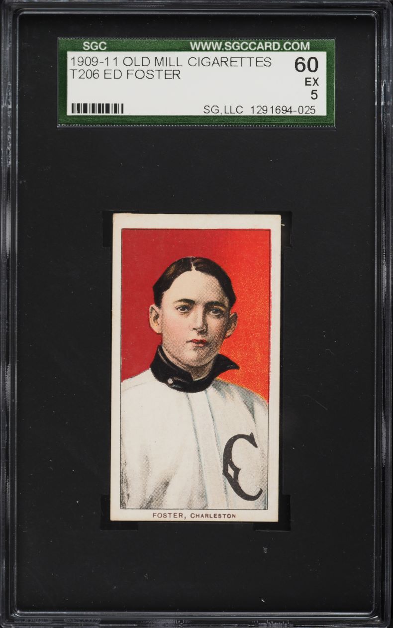 Carte De Baseball Hal Chase 1909-11 American Tobacco Company T206 - Casquette Noire - Très Bon état