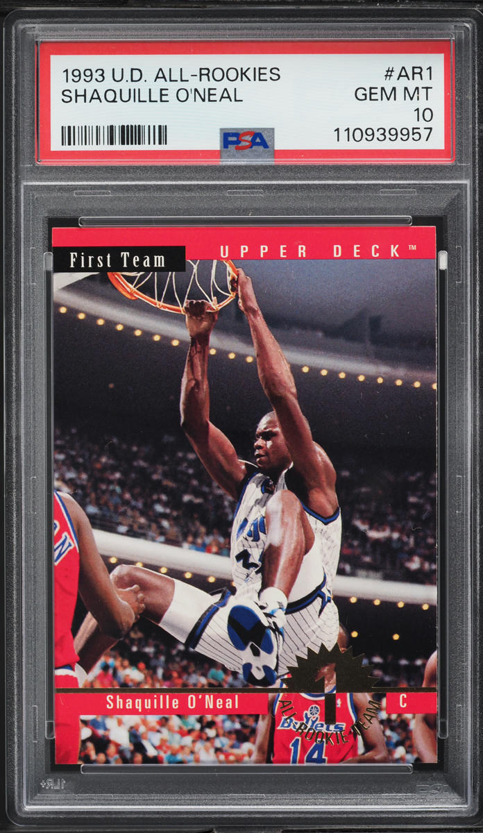 1993 Upper Deck All-Rookies Shaquille O'Neal #AR1 PSA 10 GEM MINT