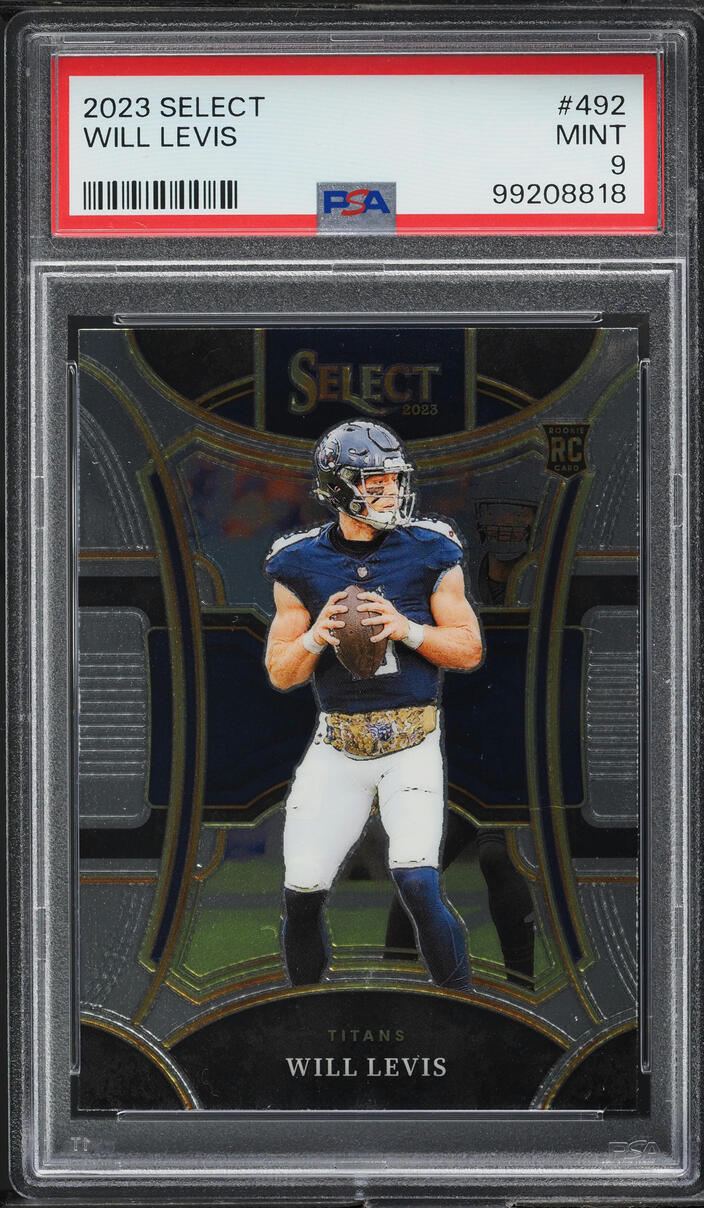 2023 Select Suite Level Will Levis ROOKIE 492 PSA 9 MINT on Fanatics