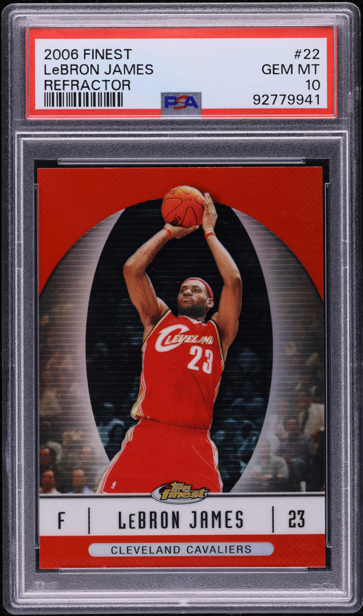 2023 Topps Now 40,000 Career Points LeBron James #LJ-40K PSA