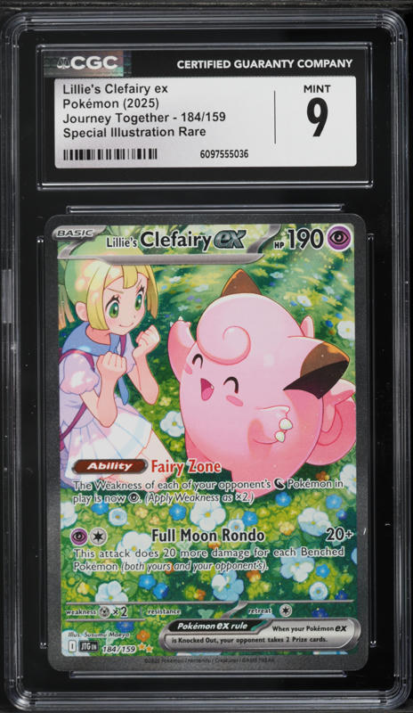 2025 Pokemon Scarlet & Violet Journey Together SIR Lillie's
