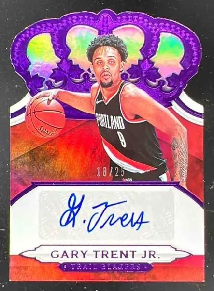 2018 Panini Contenders Draft Variation Gary Trent Jr. ROOKIE AUTO