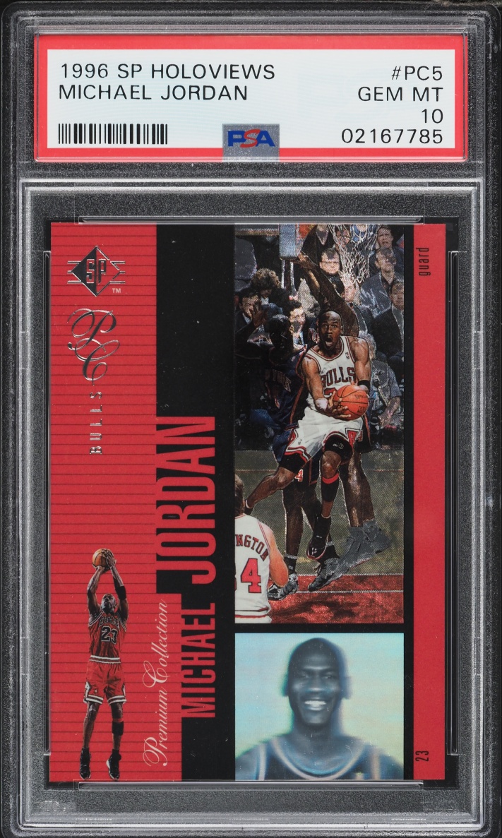 1996 SP Holoviews Michael Jordan #PC5 PSA 10 GEM MINT